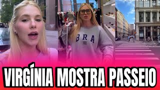 VIRGÍNIA MOSTRA PASSEIO EM NOVA YORK COM SEUS AMIGOS 