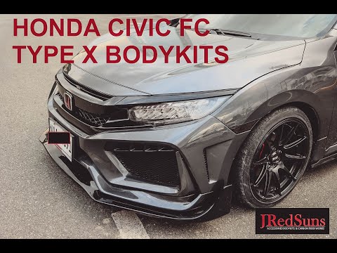 MODIFIED HONDA CIVIC FC TYPE X BODYKITS by JREDSUNS