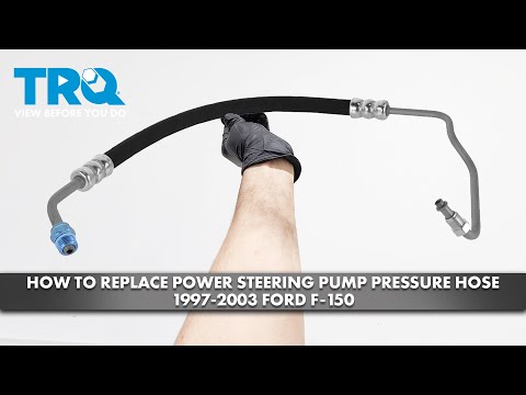 How to Replace Power Steering Pump Pressure Hose 1997-2003 Ford F-150