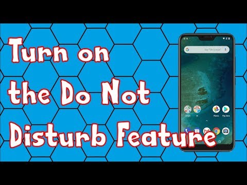 How to Turn on the Do Not Disturb Feature and Block Incoming Calls on the Xiaomi Mi A2 Lite
