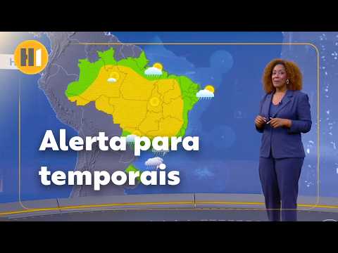 Previsão do tempo: alerta de temporais; perigo extremo para áreas d o Sul