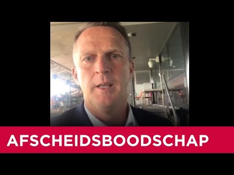 Dankwoorden Van den Brom | Afscheid AZ