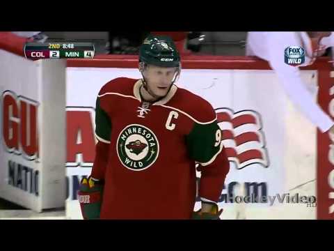 Mikko Koivu tic-tac-toe goal . Mar 14, 2013