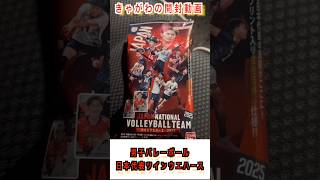 【開封動画】きゃがわの開封「男子バレーボール日本代表ツインウエハース」#開封動画 #ウエハース #男子バレーボール日本代表