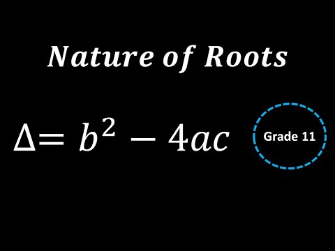 Nature of roots