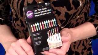 Color Flame Birthday Candles