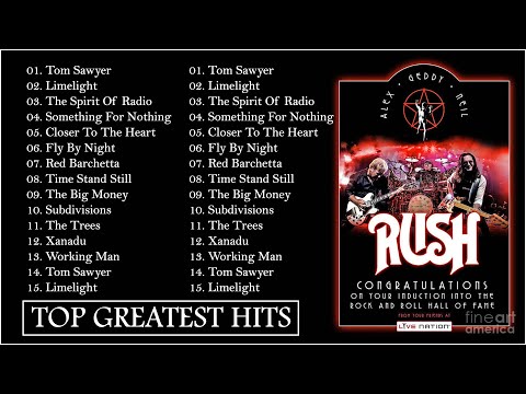 R U S H Greatest Hits Full Album - Best Songs Of R U S H Playlist