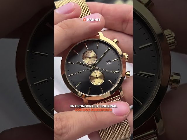 Vídeo relacionado con HANNAH MARTIN Reloj de Cuarzo para Mujer Banda Malla Acero Inoxidable Ultra Delgado (Blanco, Banda de Plateado)