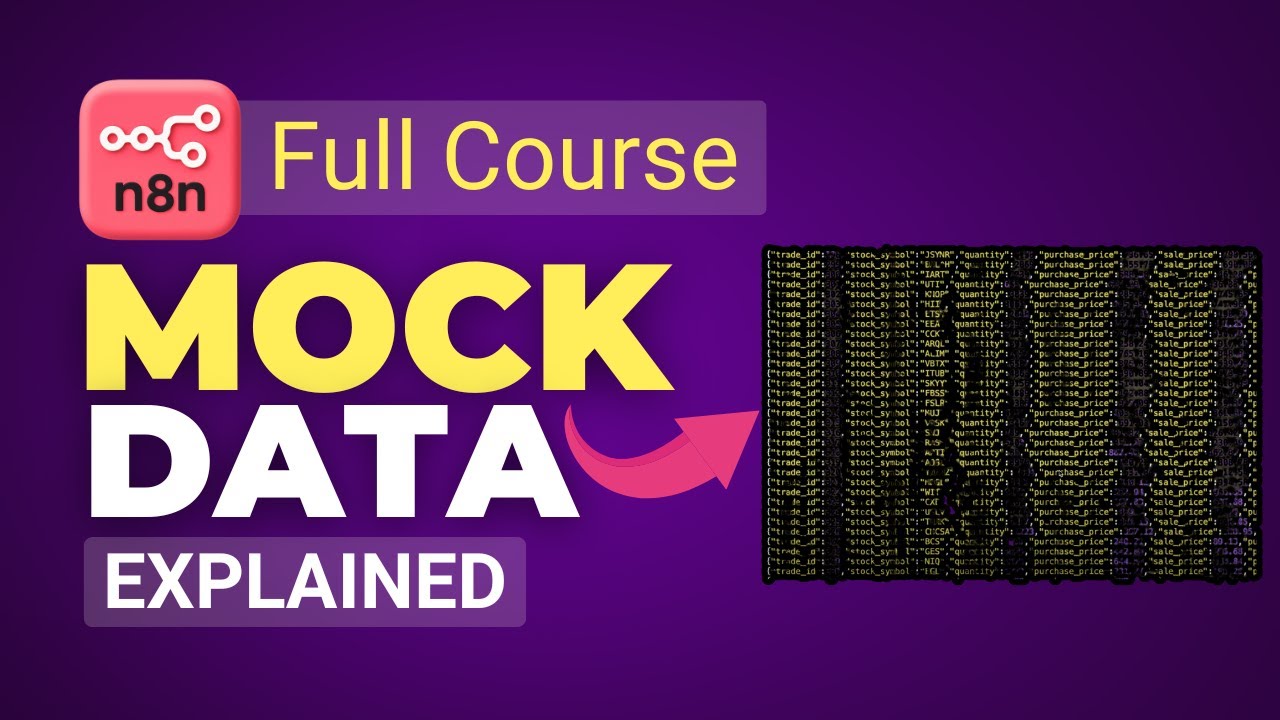 How to Create Mock Data in n8n to test AI Automations without Live APIs ...