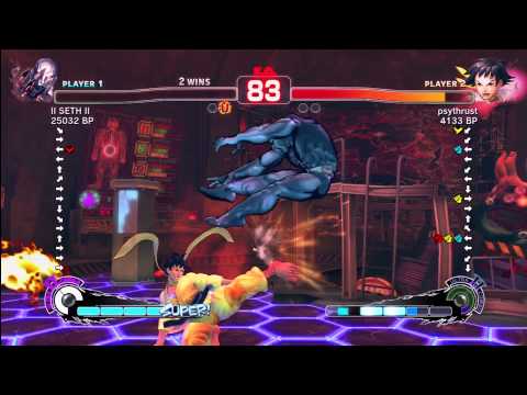 SSF4 II SETH II vs psythrust [MAK]
