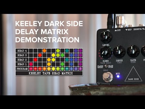 Keeley Dark Side - Delay Matrix Demonstration