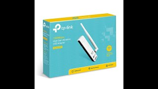 How to setup any tp-link Wireless USB adapter (even without CD port).