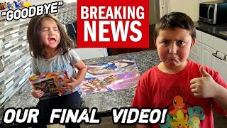 *VERY SAD!* OUR FINAL YOUTUBE VIDEO AT OUR OLD HOUSE! SAYING GOODBYE! LAST POKEMON CARD OPENING!