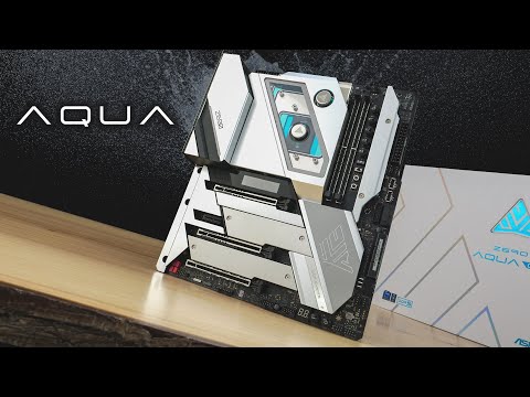 THIS Board Looks AMAZING!  Z690 AQUA | TJ07EK?? | Build Ideas