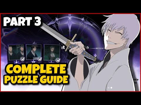 COMPLETE PUZZLE GUIDE! (Interlude Part 3) Every Puzzle & Secret Solved | Bleach Soul Resonance