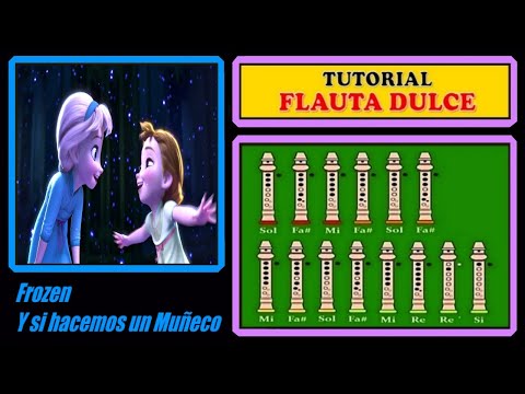 Frozen - Do You Want to Build a Snowman? on Recorder (Tutorial)