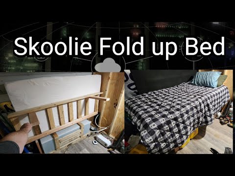 Skoolie Murphy Bed Build 1 year bus upgrades