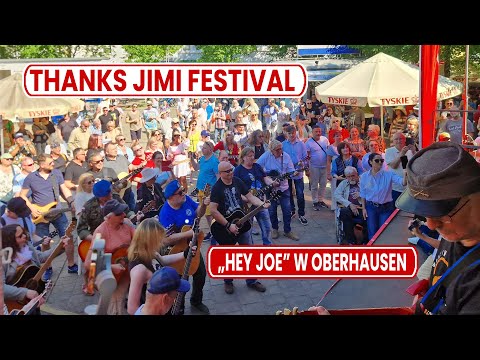 Thanks Jimi Festival – wspólne granie „Hey Joe” w Oberhausen