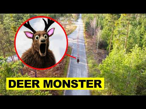 CAUGHT on DRONE: 99 NIGHTS IN THE FOREST DEER in REAL LIFE!