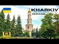 🇺🇦 Kharkiv Ukraine Cinematic drone video 4K  : 💙💛