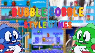 Bubble Bobble Style Games
