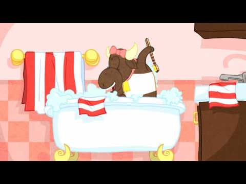 TURMA DA VAQUINHA - a vaquinha toma banho