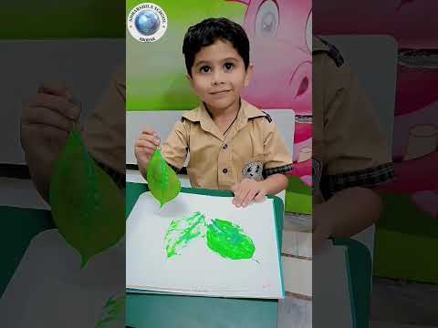 Leaf Printing Activity🍃