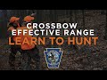 Learn To Hunt Crossbow Effective Range