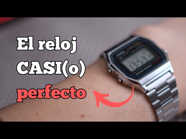 Vídeo relacionado con Reloj Casio A158WA-1CR, Reloj para Hombre A158WEA-1EF