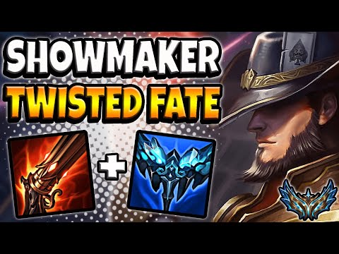 Twisted Fate vs Leblanc MID [ DK ShowMaker ] Patch 12.10 Korea Challenger ✅
