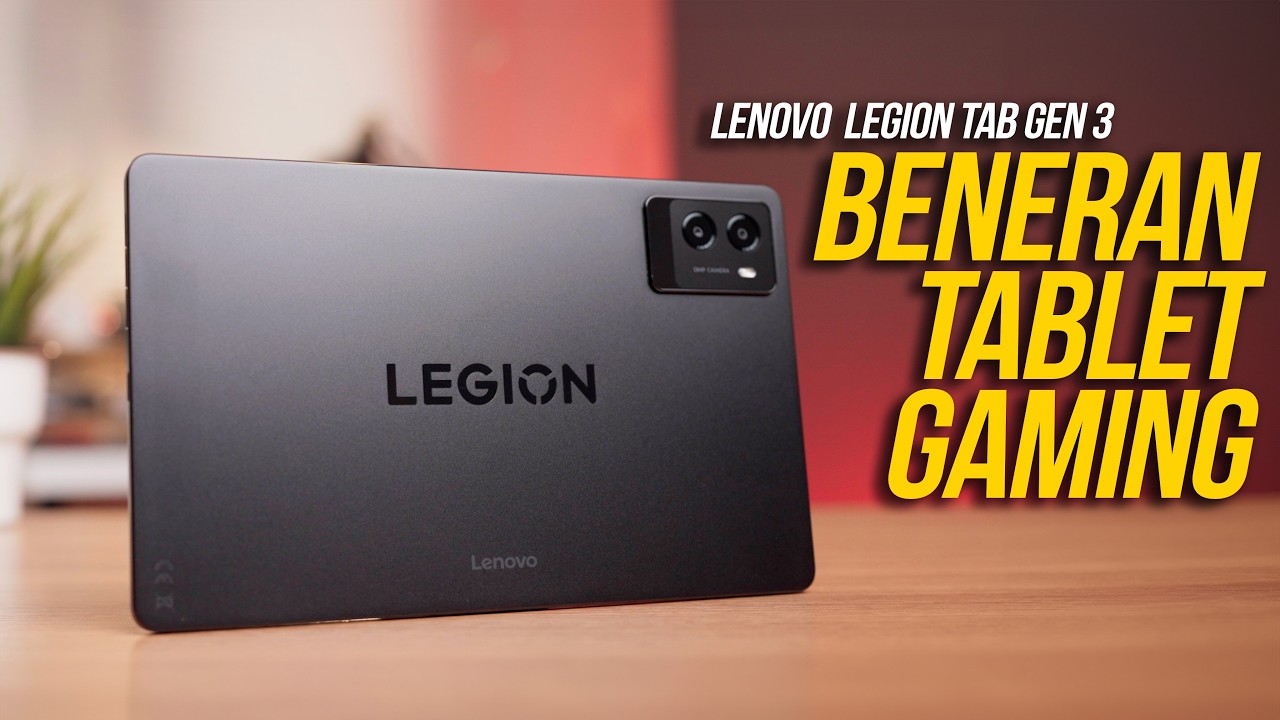 Tablet Android Kecil Paling Bener! Lenovo Legion Tab Gen 3