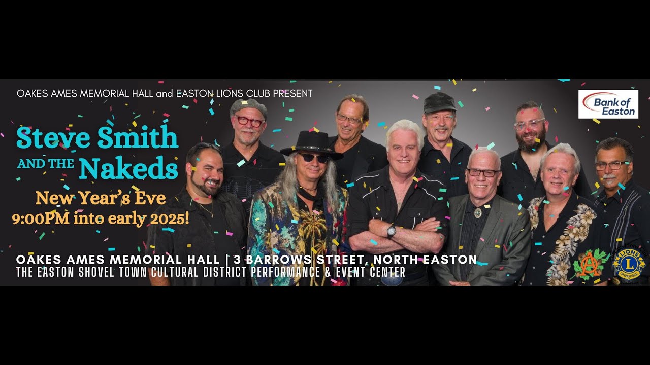 Oakes Ames Memorial Hall New Year's Eve concert