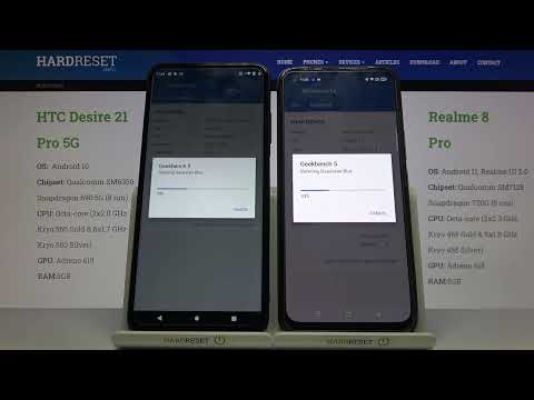 Geekbench 5 GPU OpenCL on HTC Desire 21 Pro vs Realme 8 Pro – GPU Performance Test