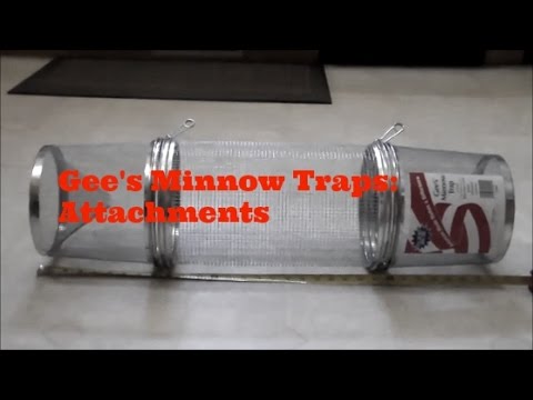 Gee's Minnow Traps: Attachments