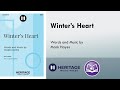 Winter S Heart SSA Mark Hayes