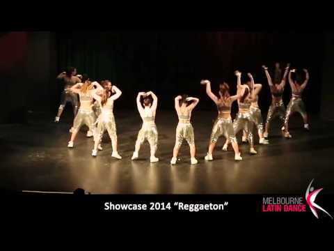 Melbourne Latin Dance Showcase 2014 - Beginner  Reggaeton (CHOREO By Minx)