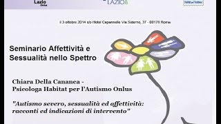 Autismo severo, sessualità ed affettività: racconti ed indicazioni di intervento - Parte Seconda