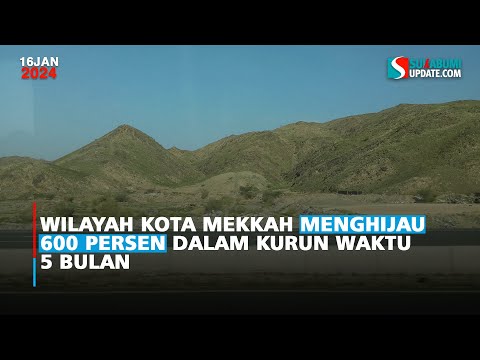 Wilayah Kota Mekkah Menghijau 600 Persen Dalam Kurun Waktu 5 Bulan