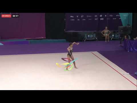 BOLATAEVA Natela Ribbon Qualification World Challenge Cup Cluj Napoca 2019