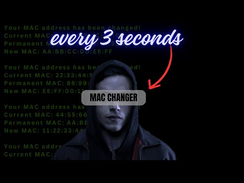 🔄 Kali Linux: Auto-Change MAC Address Every 3 Seconds ⏳ | MAC Spoofing Tutorial 2025 [NEW METHOD] 💻
