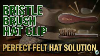The Ultimate Golf Accessory? Bristle Brush Hat Clip Review & Demo