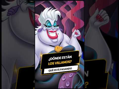 ¿Dónde están los villanos?