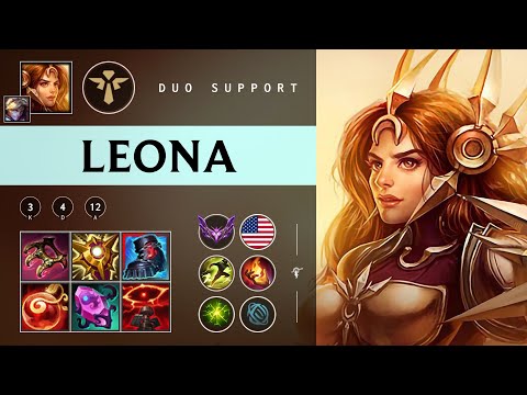 Leona Support vs Nami - NA Master Patch 25.24