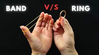 BEST Magic Trick. Tutorial Ring and Rubber Band Trick. TNT