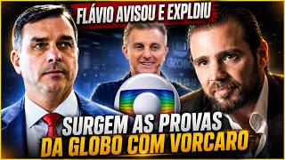 🔥FLÁVIO BOLSONARO AVISOU E GLOBO COM VORCARO EXPLODE