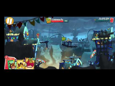 Angry Birds 2 Level 254 Foreman Pig fight only