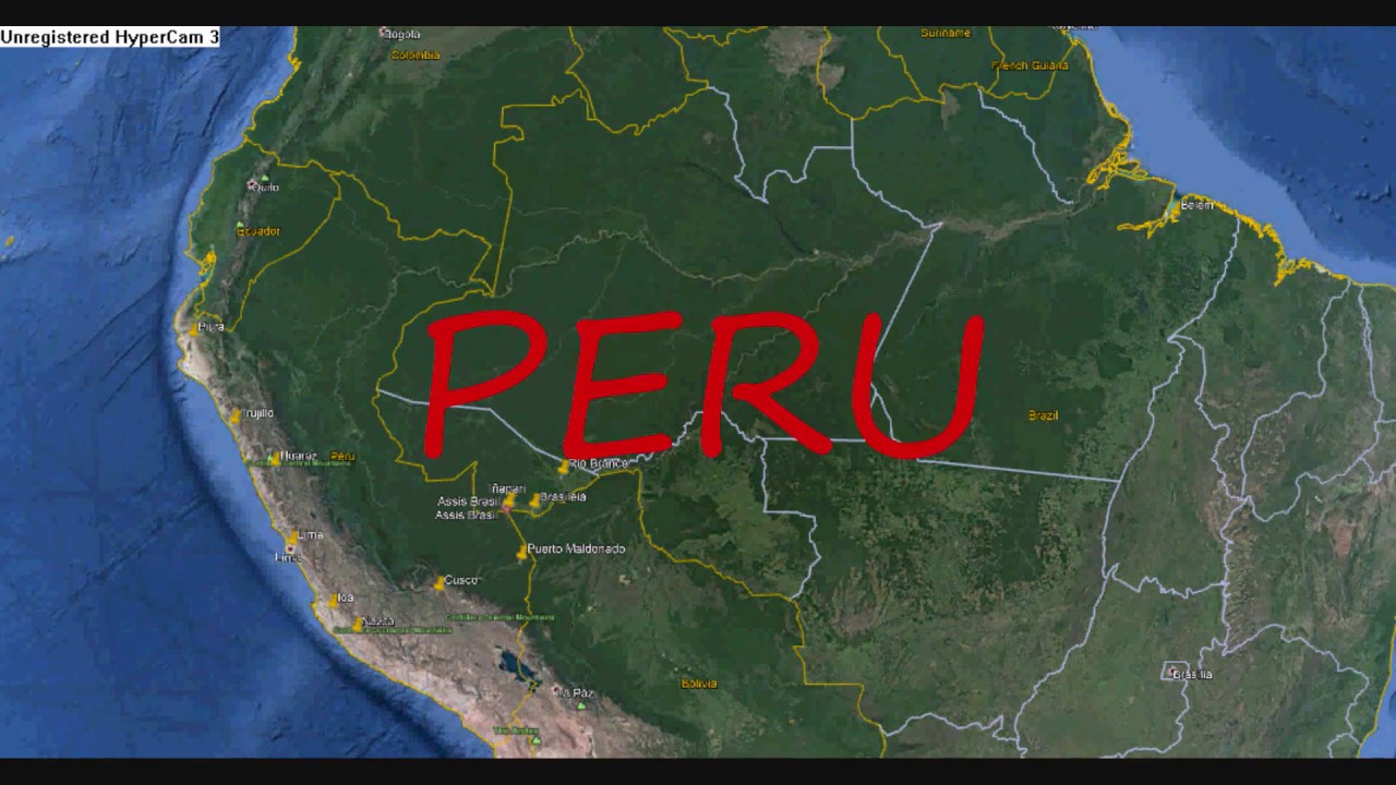 PERU: Roteiro no Peru indo por Rio Branco