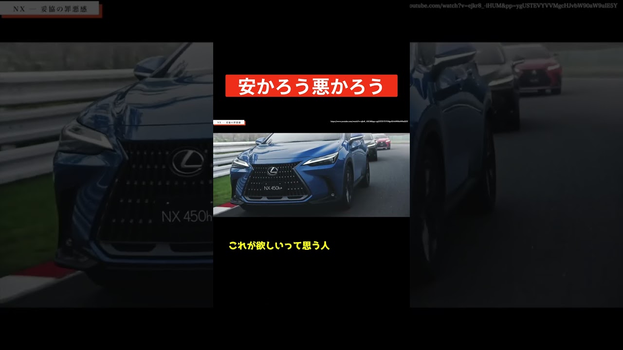 【NX選びの罠】ベースグレードを買うと後悔する理由。家族の冷たい視線