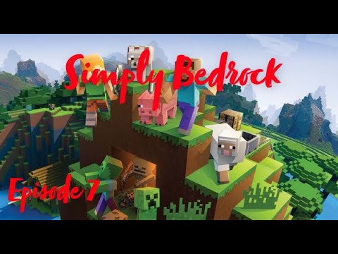 Alchemy Gaming - Building an Overworld Gold Farm! Simply Bedrock Ep. 7! (Minecraft Bedrock Survival Series)