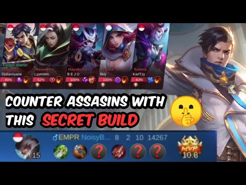 How to Counter Assasins (Secret Build) (For Jungler Only) | Granger Mobile Legends